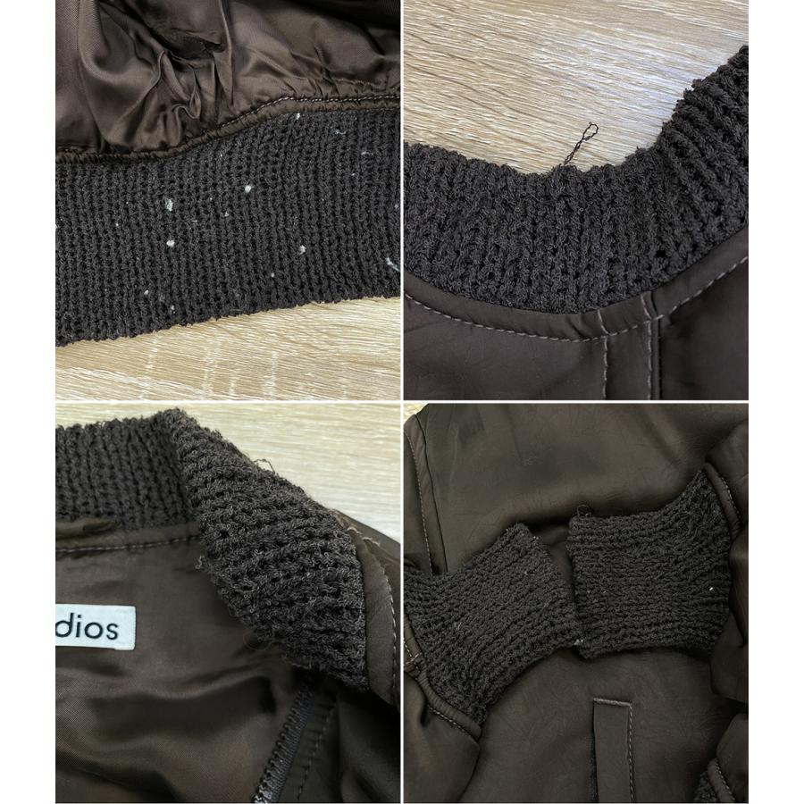 Acne Studios 定番ボンバージャケットブラウン 34 Acne Studios - Coated bomber jacket - Dark brown