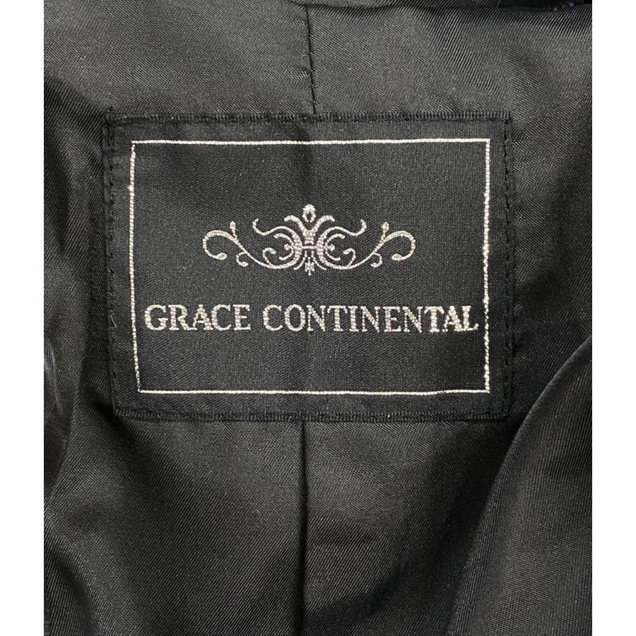 グレースコンチネンタル レッキスラビットファーコート フード