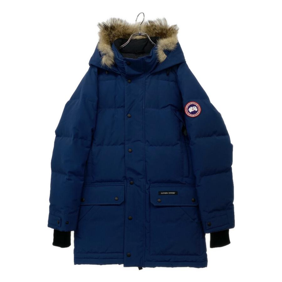 カナダグース ダウンジャケット ブルー メンズ SIZE M CANADA GOOSE