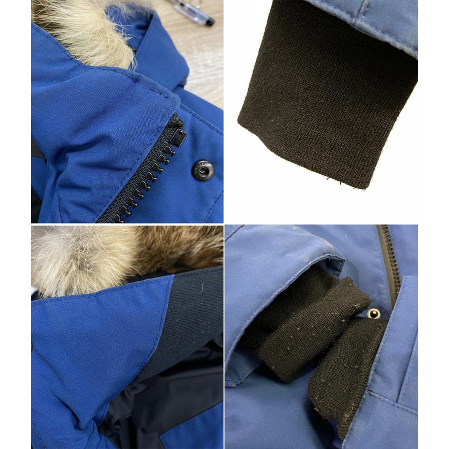 カナダグース ダウンジャケット ブルー メンズ SIZE M CANADA GOOSE