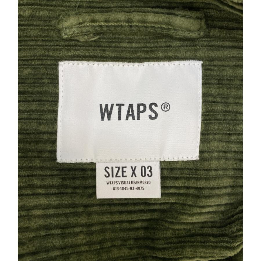 ダブルタップス 長袖シャツ コーデュロイ 212WVDT-SHM04 メンズ SIZE 3
