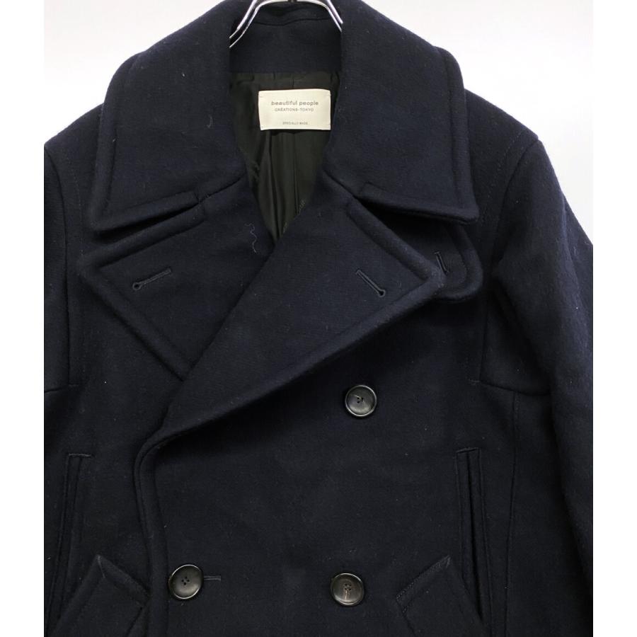 beautiful people（ビューティフルピープル） ピーコート ダブル