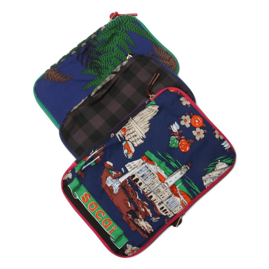 sacai（サカイ） トラベルポーチ Zantan Travel Pouch 3サイズセット