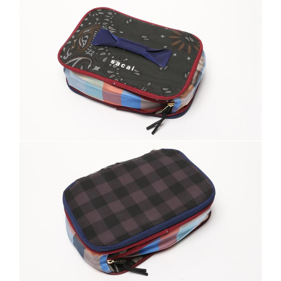 sacai トラベルポーチ 3点セット サカイ トラベルポーチ Zantan Travel Pouch 3サイズセット レディース