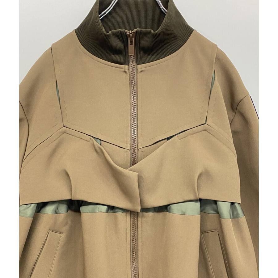 サカイ ブルゾン Technical Jersey Zip Up Blouson 22-06182