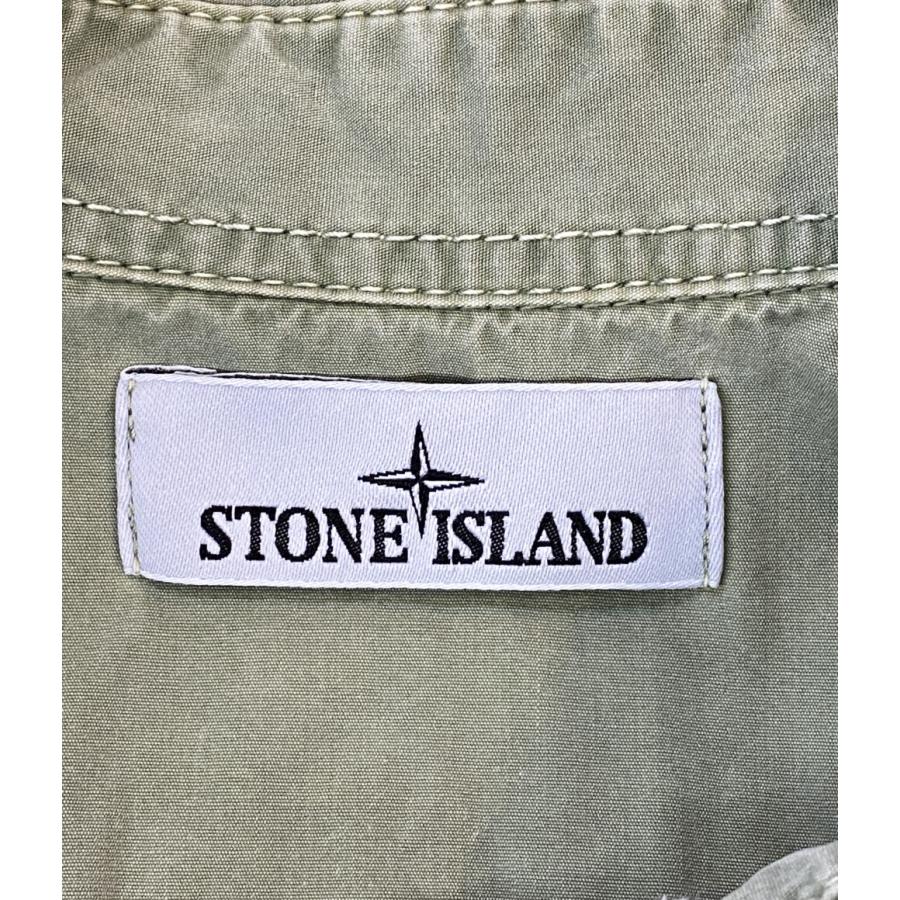 ストーンアイランド シャツジャケット 7815115WN オリーブ メンズ SIZE