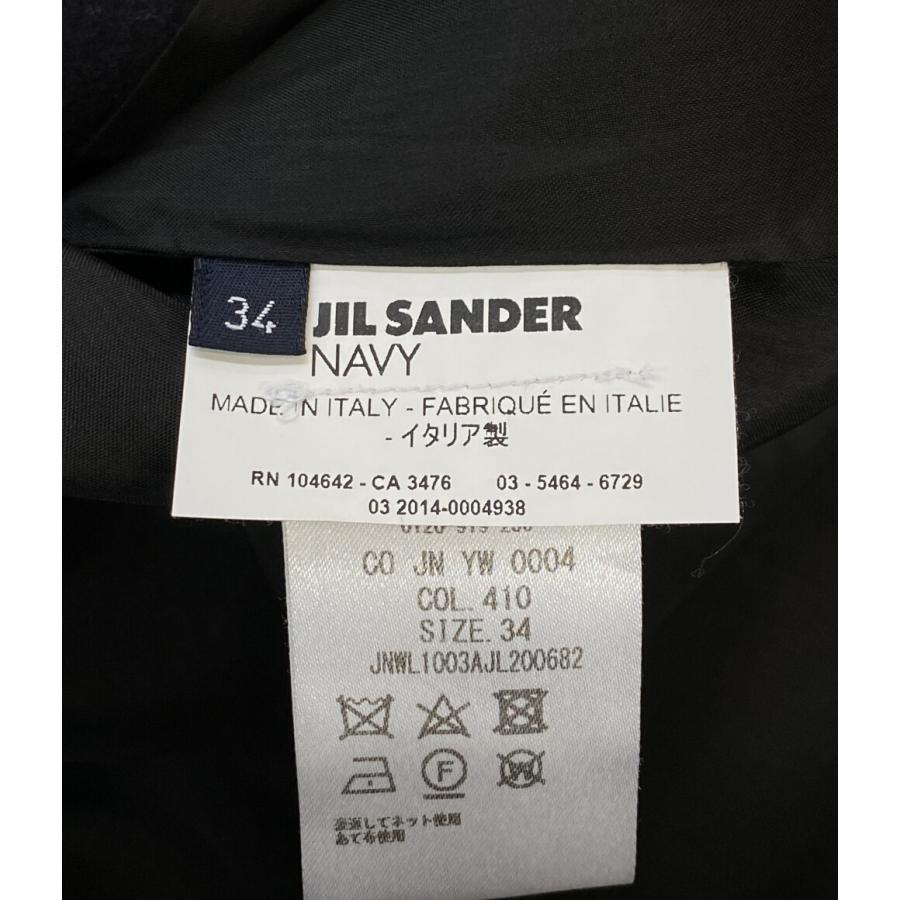 ジルサンダーネイビー ウールコート ネイビー レディース SIZE 34 JIL