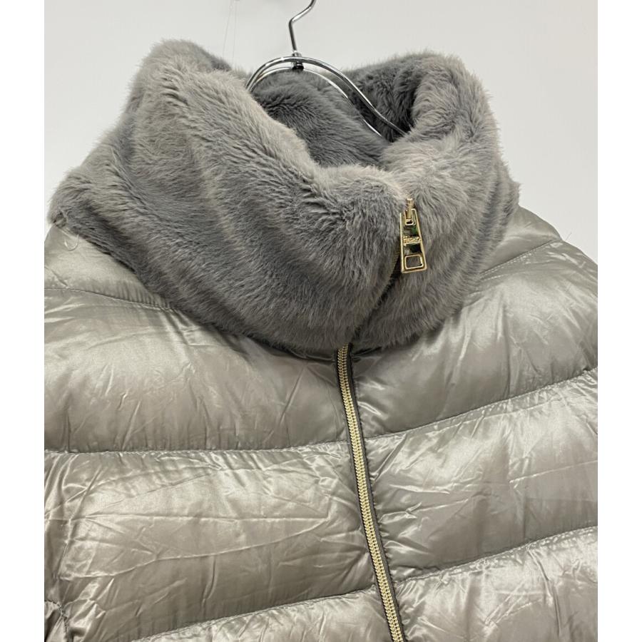 ヘルノ ダウンジャケット ナイロンウルトラライトレディケープ