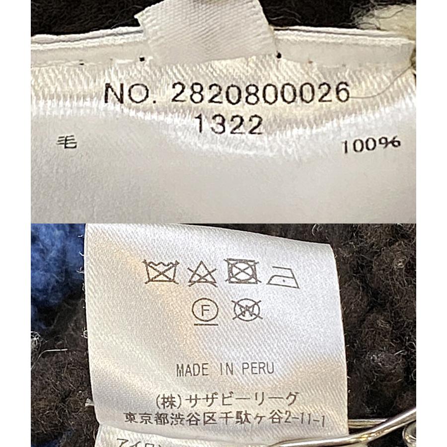 ロンハーマン フーディーカウチンニット ブルー 2820800026 メンズ