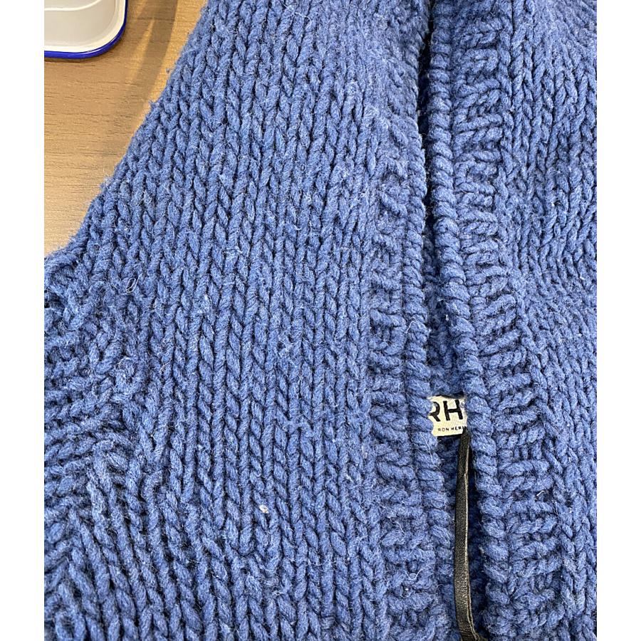 ロンハーマン フーディーカウチンニット ブルー 2820800026 メンズ