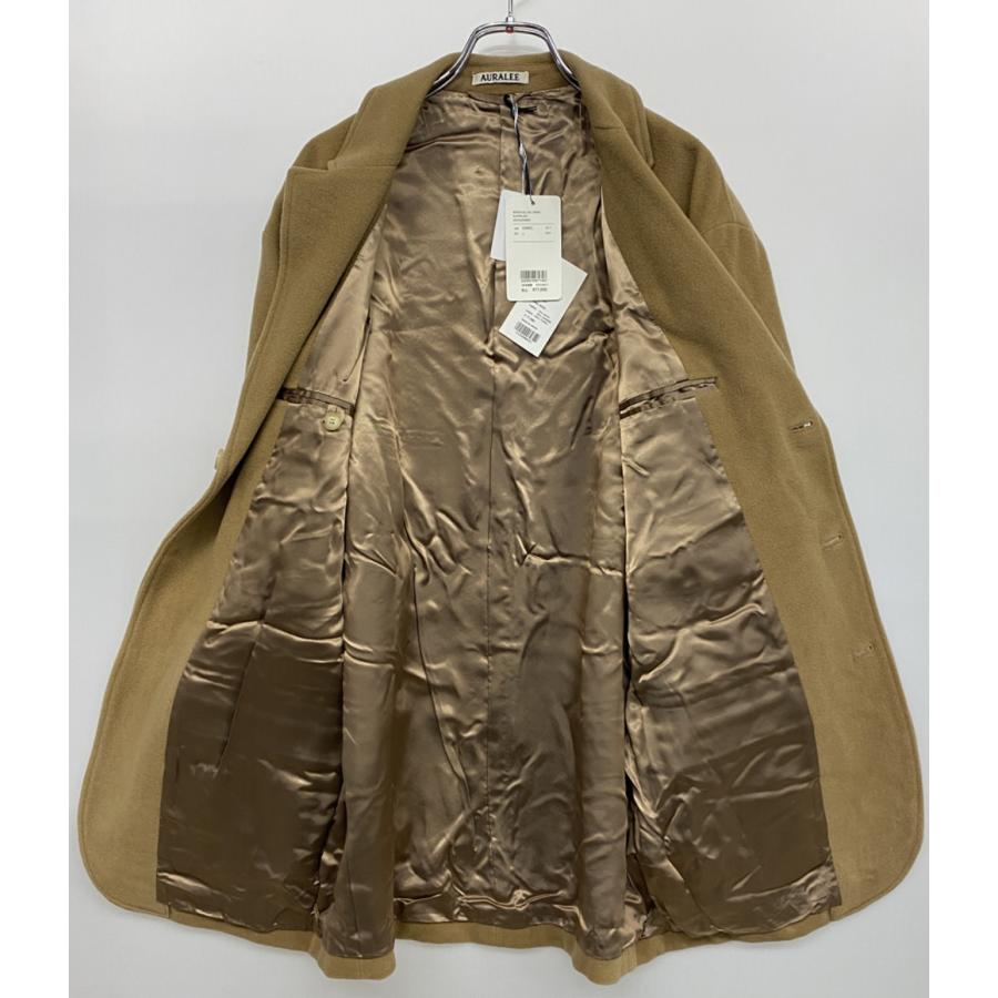 オーラリー コート ウールカシミヤ キャメル A21AJ04MC レディース