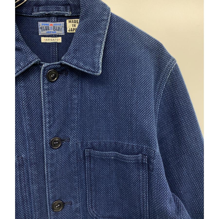 BLUE BLUE（ブルーブルー） カバーオール 本藍刺子 700052-465 メンズ