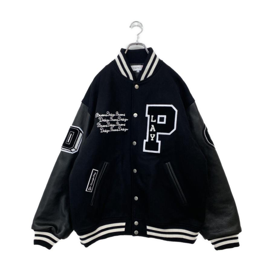 美品 ビームスデザイン グーグルプレイ バーシティジャケット