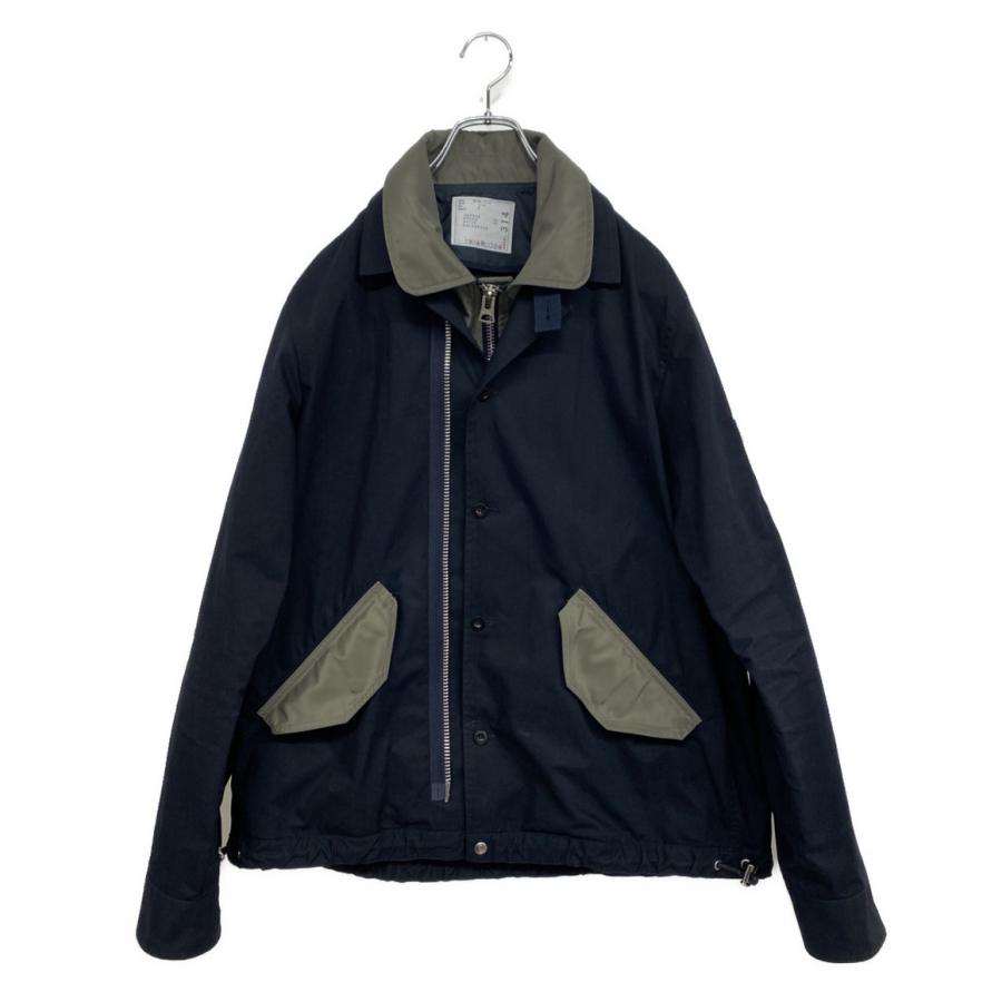 ジャケット・アウター sacai 21ss Cotton Nylon Oxford Blouson sacai（サカイ） ブルゾン Cotton Nylon Oxford Blouson SCM-314