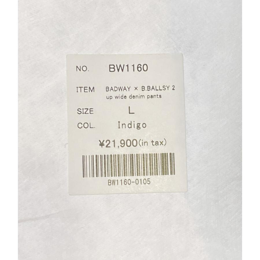 美品 バッドウェイ デニムパンツ BW1160 メンズ SIZE L BADWAY 中古