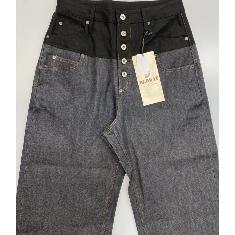 美品 バッドウェイ デニムパンツ BW1160 メンズ SIZE L BADWAY 中古