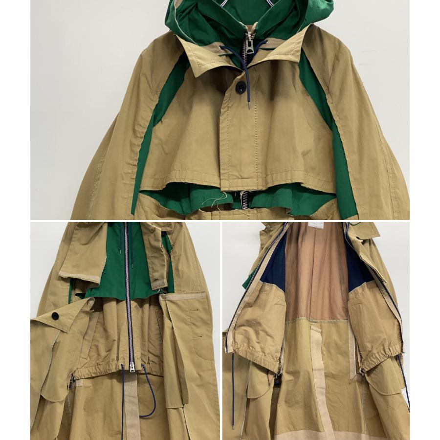 サカイ ドッキングコート 19-01906 メンズ SIZE M sacai 中古_7