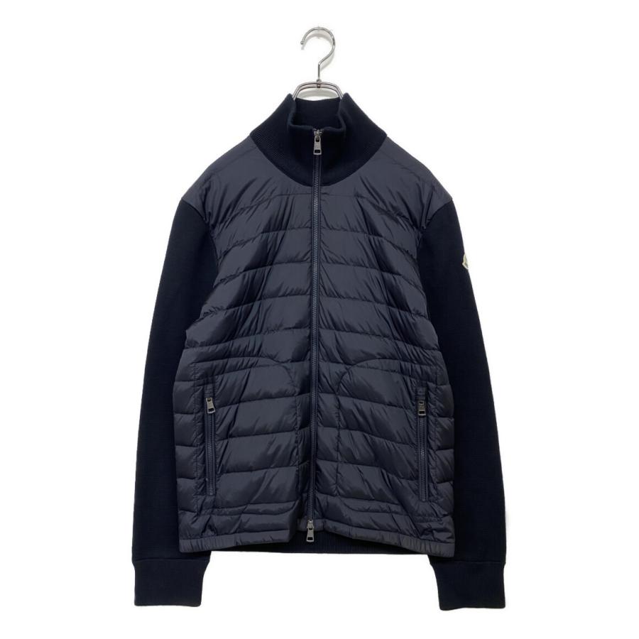 『未使用級』MONCLER CARDIGAN ニット切替 ダウンジャケット MONCLER（モンクレール） ニット切替ダウンジャケット CARDIGAN TRICOT