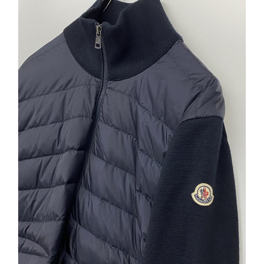 MONCLER（モンクレール） ニット切替ダウンジャケット CARDIGAN TRICOT