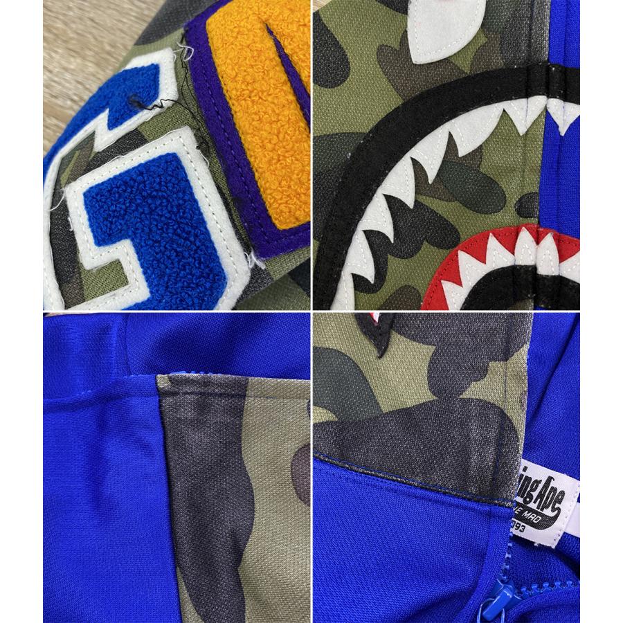 アベイシングエイプ ジップアップパーカー 001ZPC301002X メンズ SIZE L A BATHING APE 中古の画像