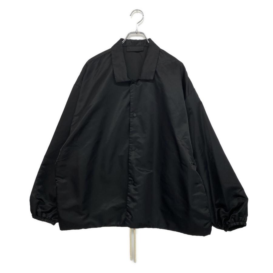 essentials コーチジャケット　メンズS ブラック エッセンシャルズ コーチジャケット ブラック メンズ SIZE M