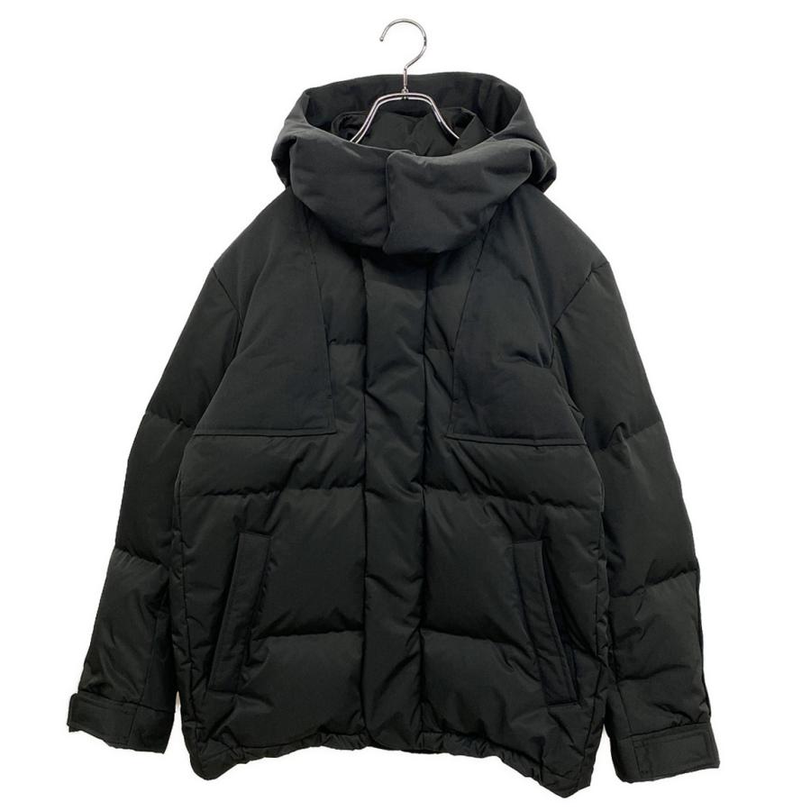 ユニクロのメンズフード付ダウンジャケットブラック　ユーズド　Mサイズ ユニクロ（UNIQLO） ダウンジャケット ブラック 445767 メンズ SIZE M