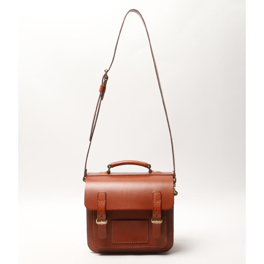HERZ（ヘルツ） ショルダーバッグ 2way ブラウン メンズ 中古
