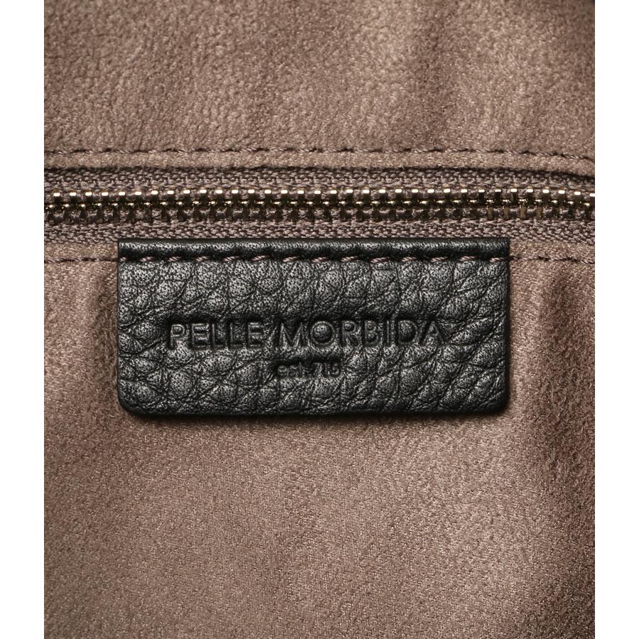 ペッレモルビダ ワンハンドルバッグ BLK メンズ PELLE MORBIDA 中古