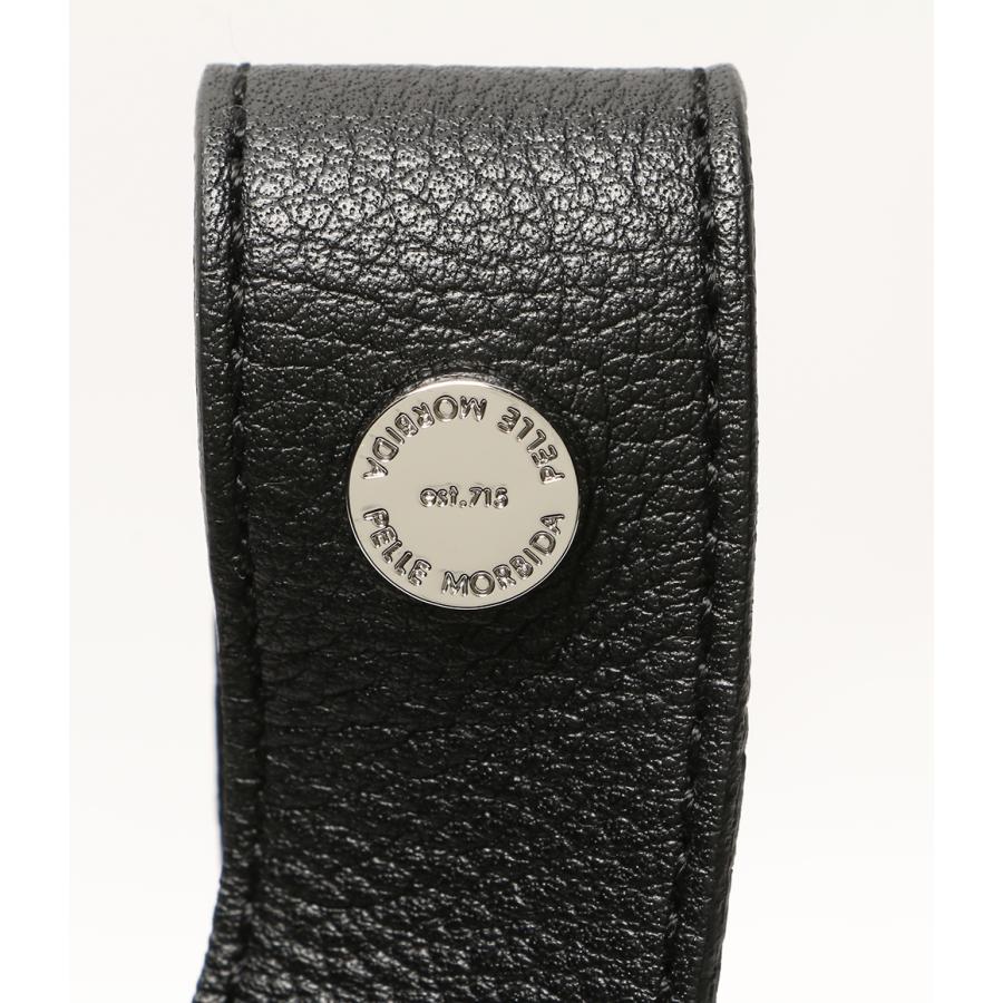 ペッレモルビダ ワンハンドルバッグ BLK メンズ PELLE MORBIDA 中古