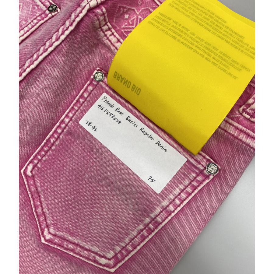 美品 グアピ デニムパンツ ピンク スキニー メンズ SIZE 28 GUAPI 中古