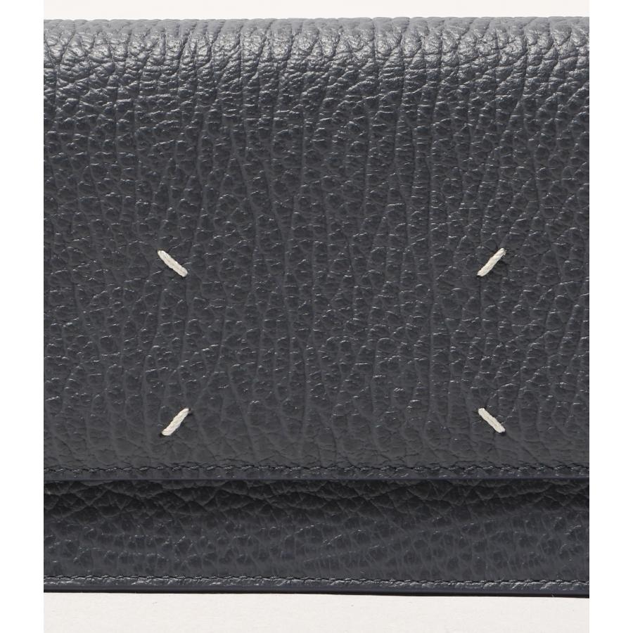 美品 メゾンマルジェラ 長財布 チェーンウォレット レディース Maison