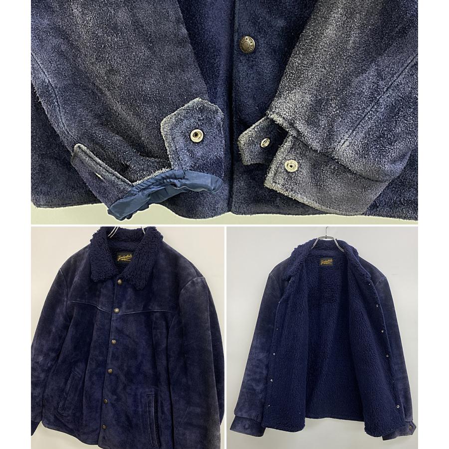 TENDERLOIN（テンダーロイン） ジャケット SADDLE SUEDE JKT ネイビー 