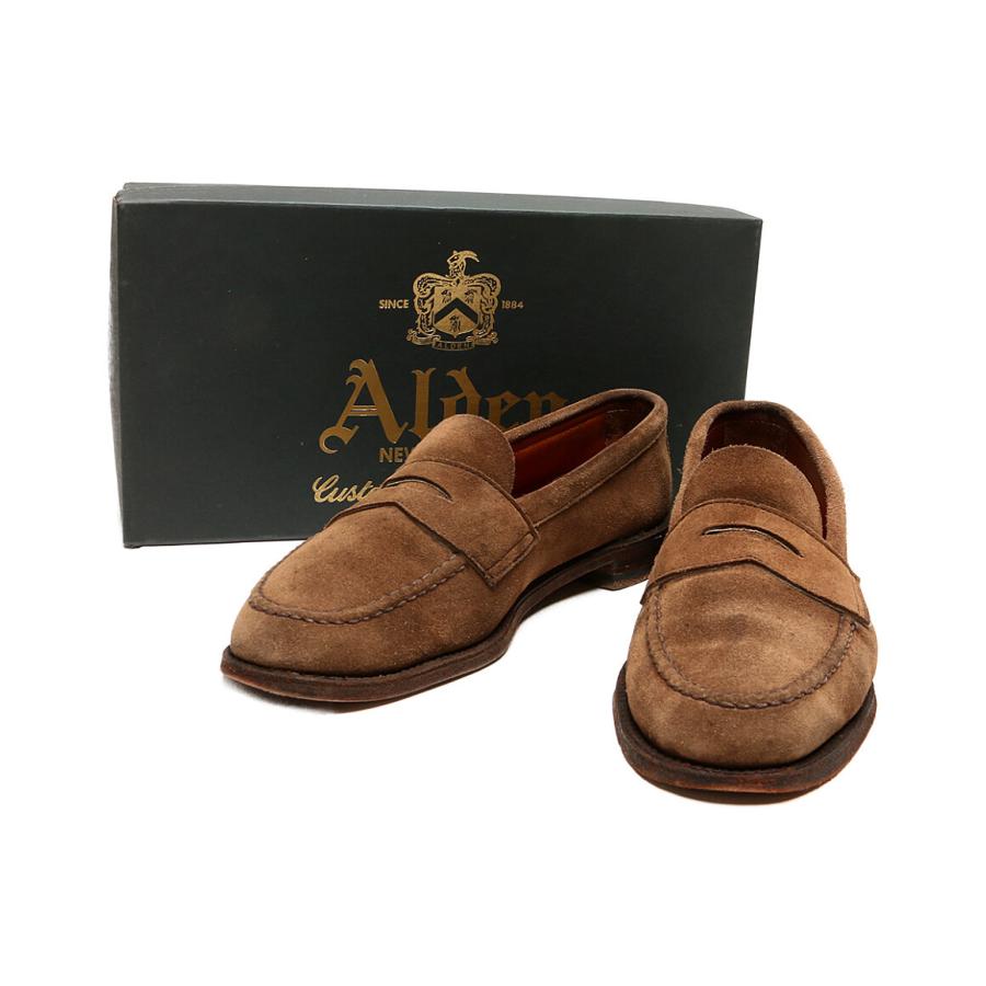オールデン ローファー UNLINED PENNY LOAFER SUEDE 6245F メンズ SIZE
