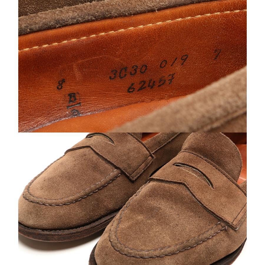 オールデン ローファー UNLINED PENNY LOAFER SUEDE 6245F メンズ SIZE