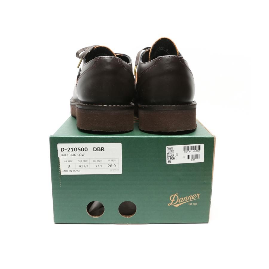 ダナー ワークブーツ BULL RUN LOW メンズ SIZE 8 DANNER 中古