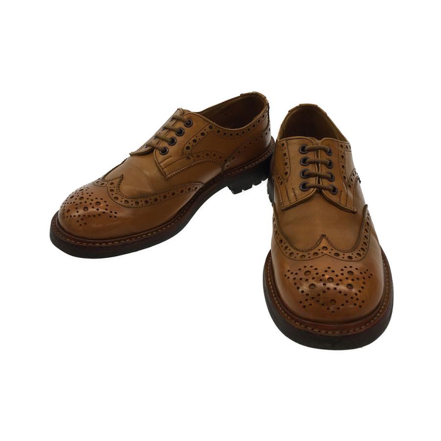 クイルプバイトリッカーズ ドレスシューズ ブラウン メンズ SIZE UK8 