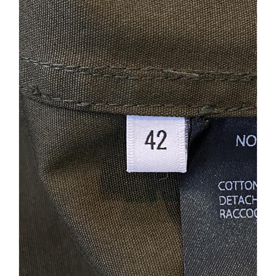 リチウムオム モッズコート リアルファー メンズ SIZE 42 LITHIUM