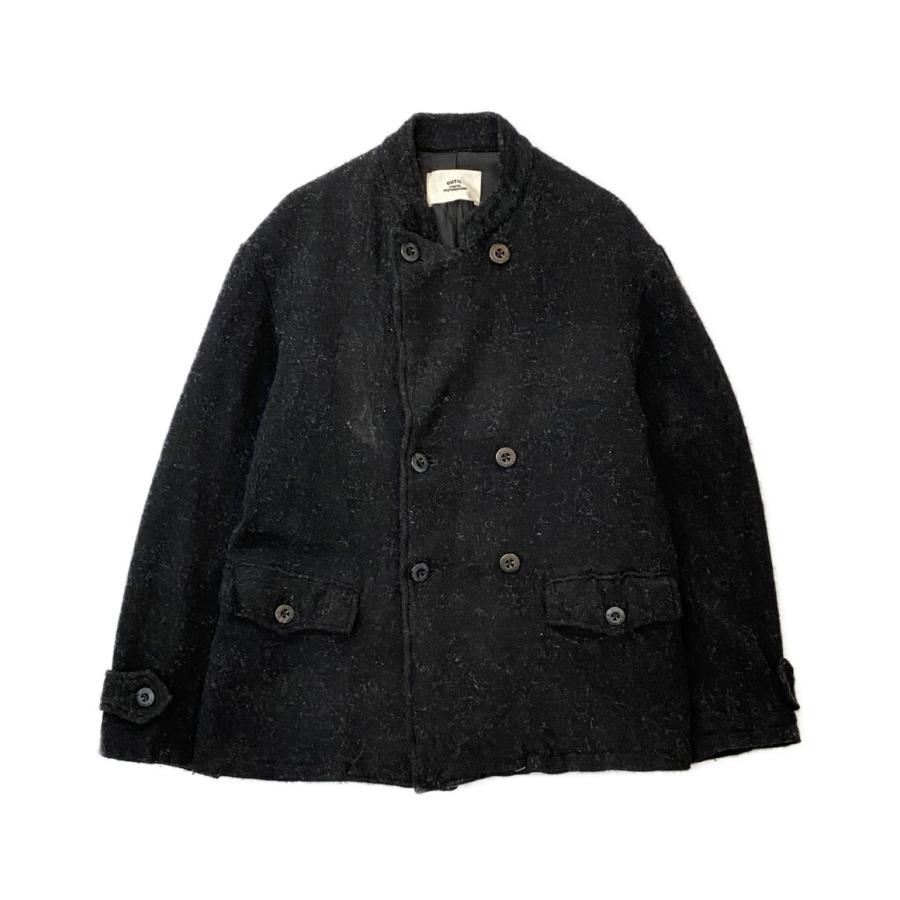 outil ウティ ウールアウター サイズ3 ウティ ダブルブレストジャケット ウールショートコート メンズ SIZE 3
