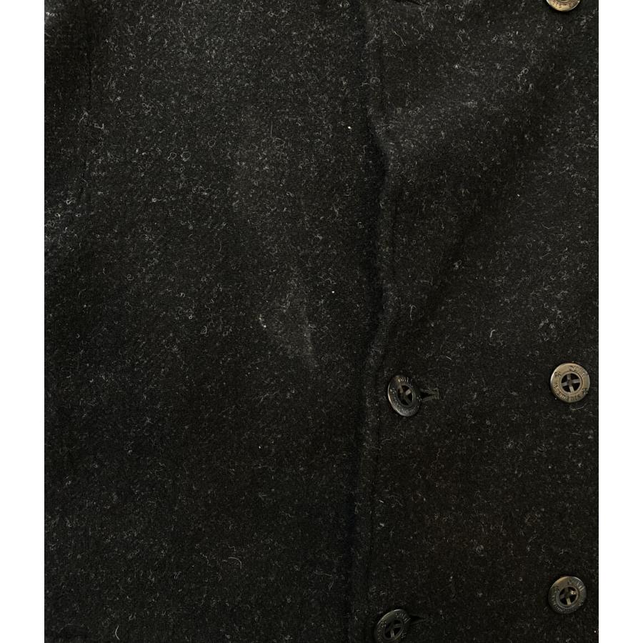 ウティ ダブルブレストジャケット ウールショートコート メンズ SIZE 3