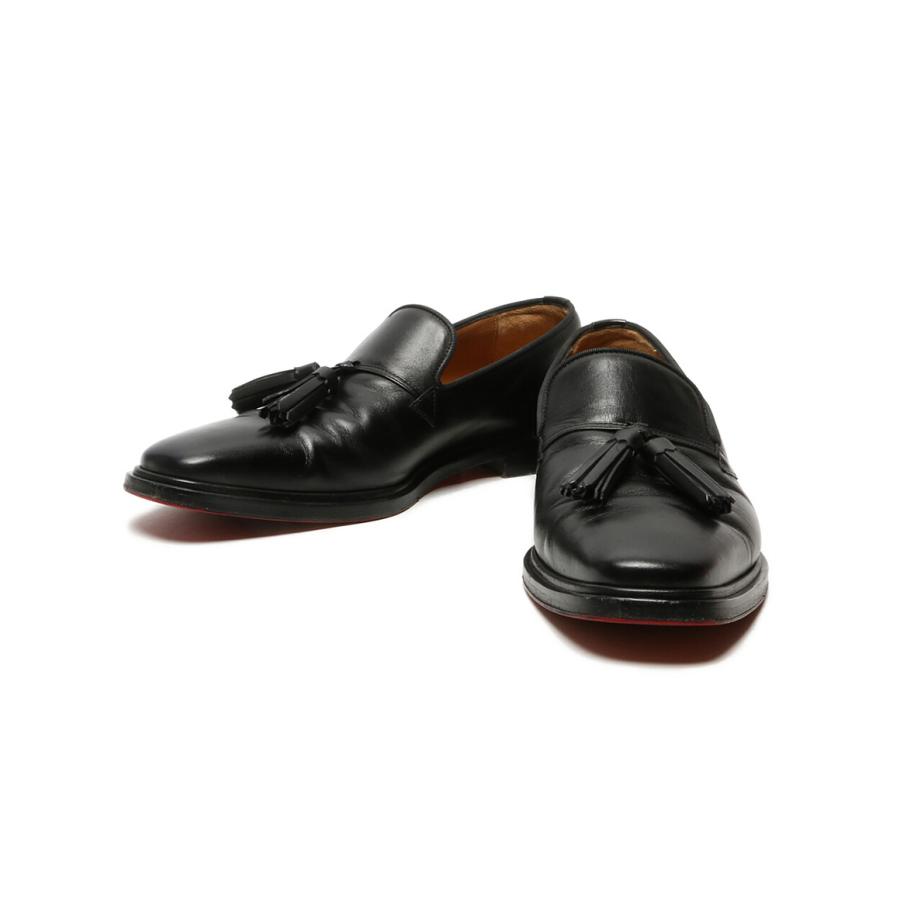 クリスチャンルブタン タッセルローファー ブラック - メンズ SIZE 42 