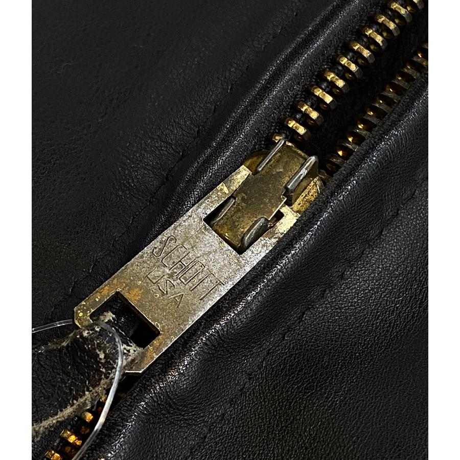 ショット ジャケット 廃盤モデル 牛革 USA製 AT101 メンズ SIZE 36