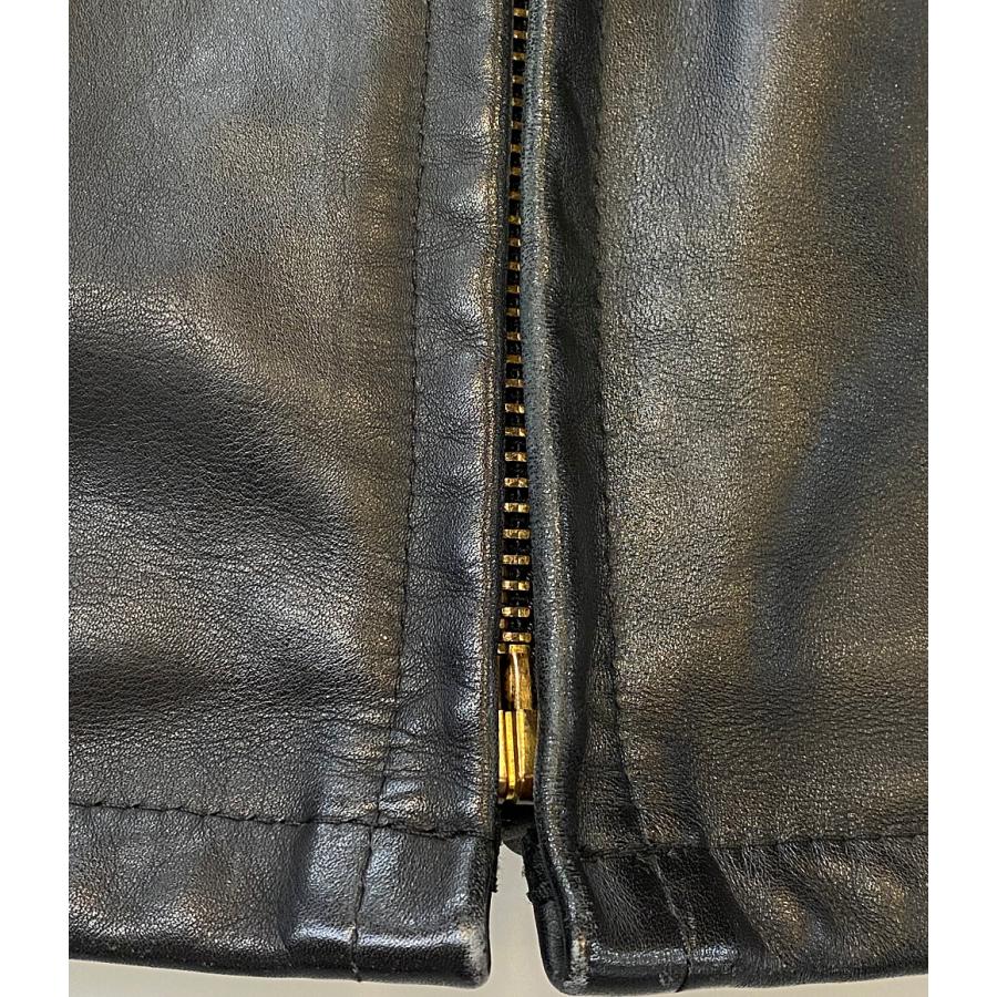 ショット ジャケット 廃盤モデル 牛革 USA製 AT101 メンズ SIZE