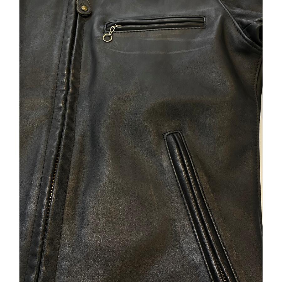 ショット ジャケット 廃盤モデル 牛革 USA製 AT101 メンズ SIZE