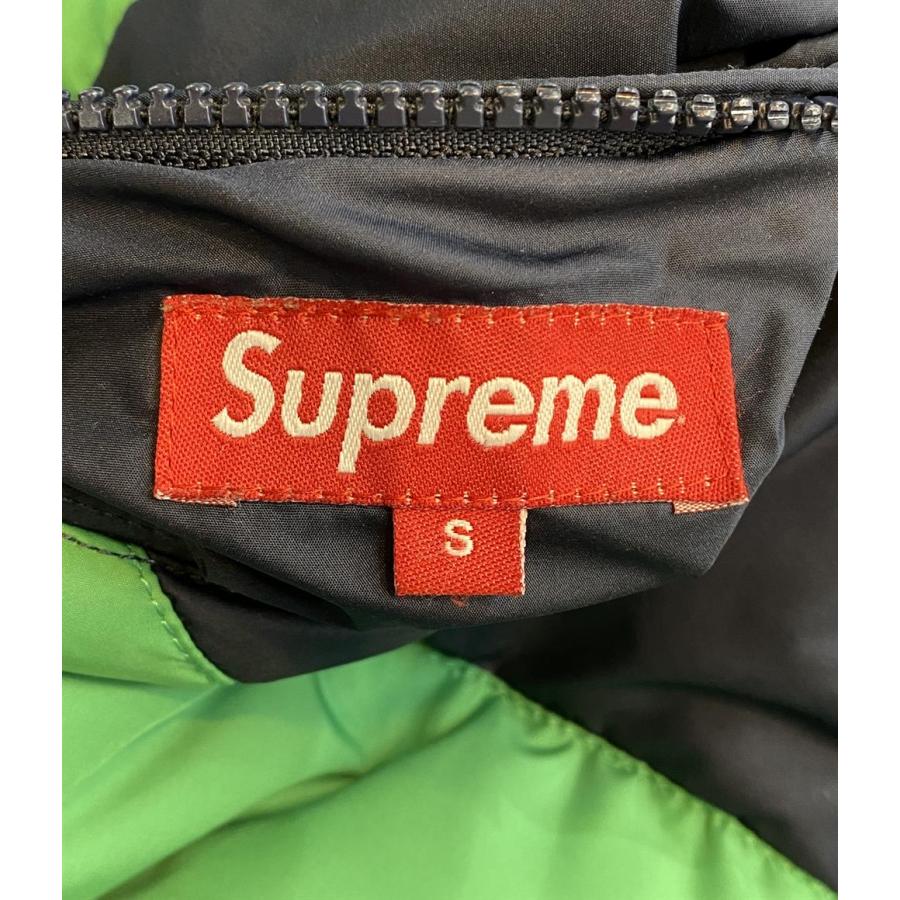 シュプリーム ダウンジャケット Reversible Striped Down Jacket