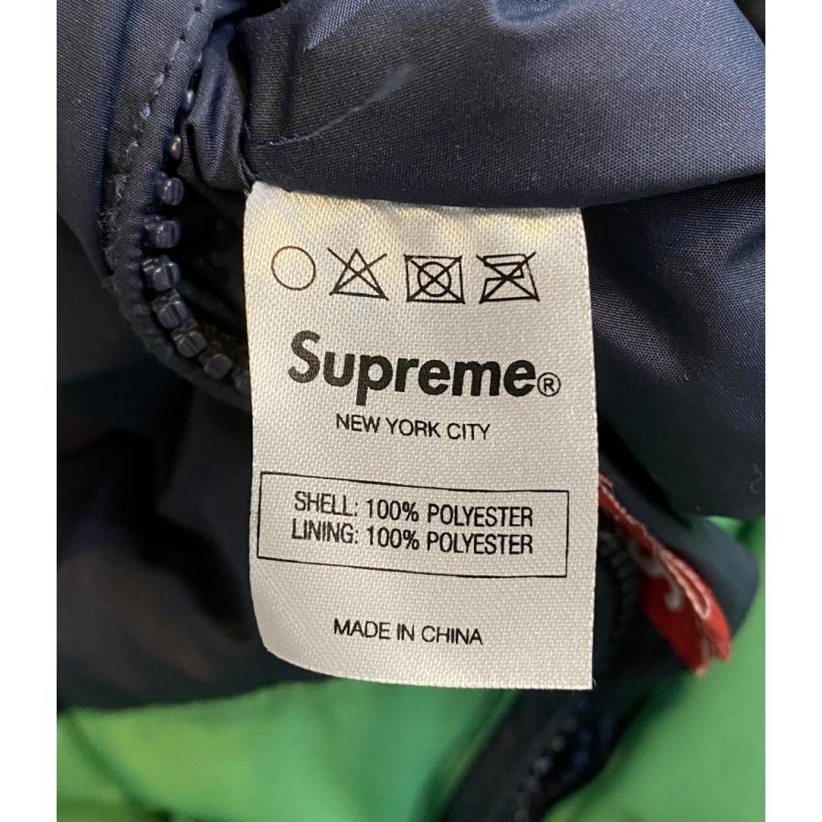 シュプリーム ダウンジャケット Reversible Striped Down Jacket