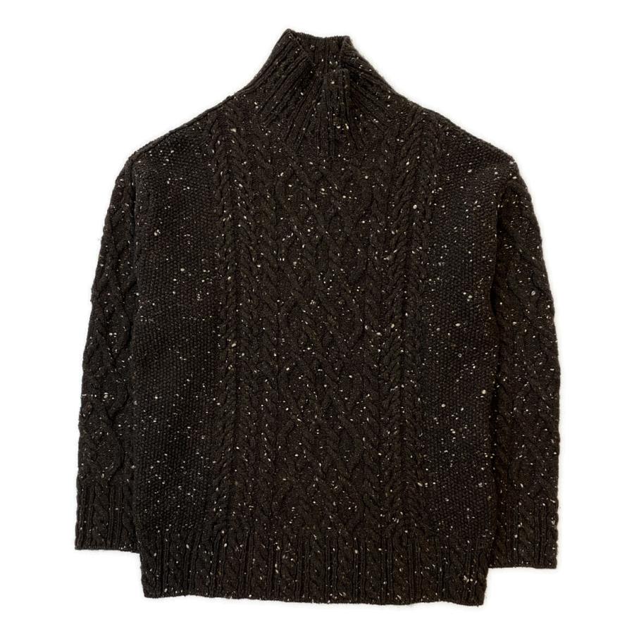 オーラリー ニット Wool Baby Alpaca Cable Knit 21AW メンズ SIZE 4 