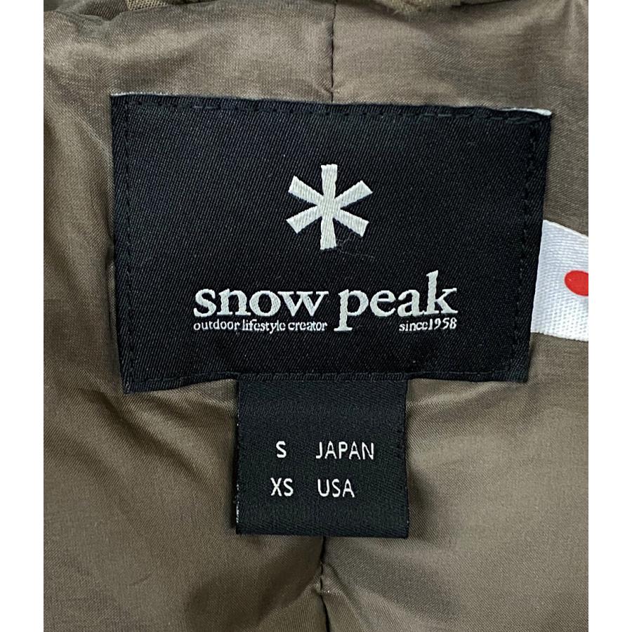 スノーピーク ダウンジャケット JK-18AU001 メンズ SIZE S SNOW PEAK