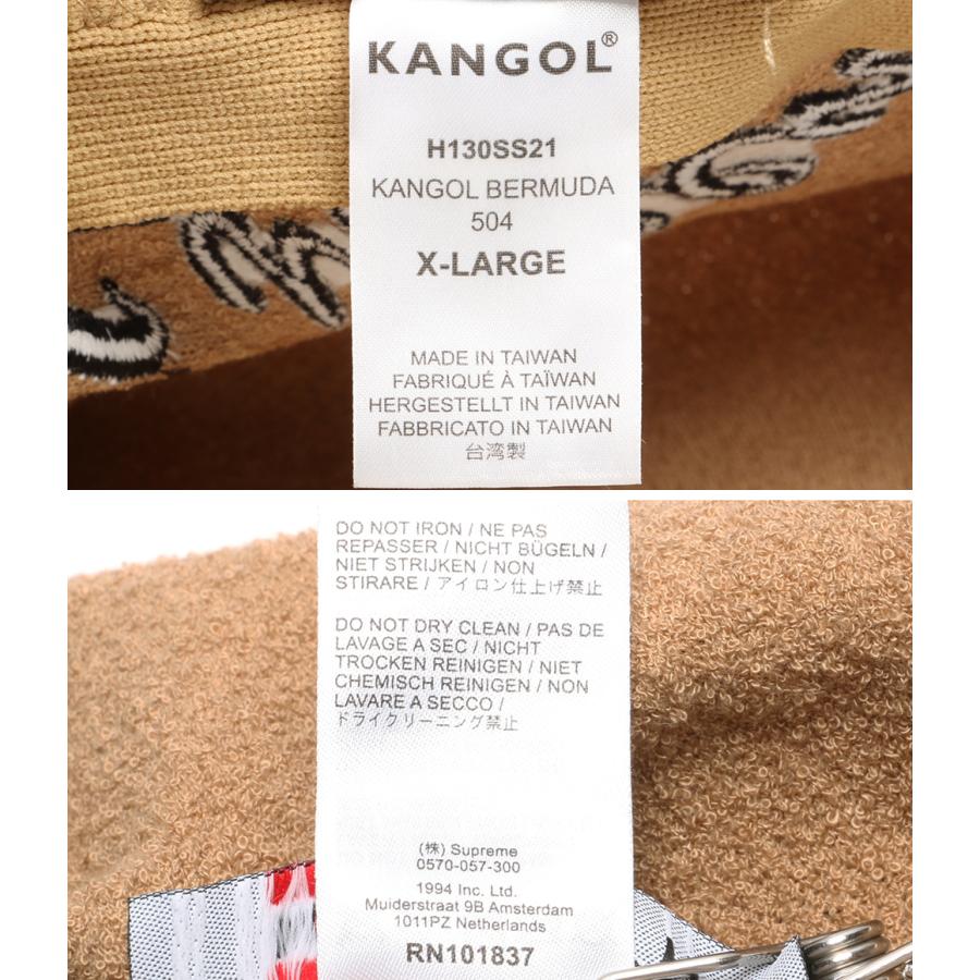 シュプリーム カンゴール バミューダ ハンチング帽 KANGOL BERMUDA 504