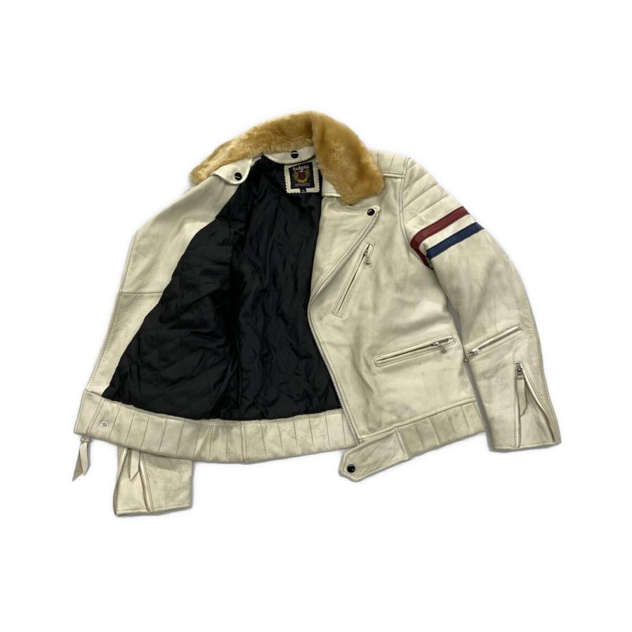 ショット ライダースジャケット USED加工 ダブル 3101020 メンズ SIZE 