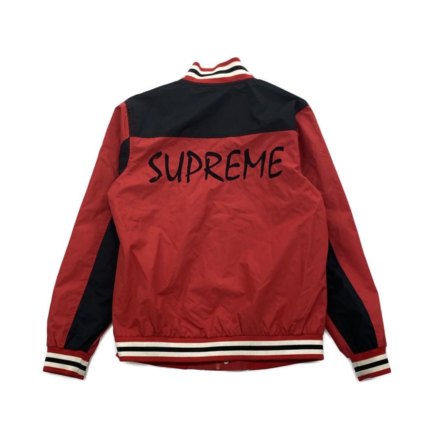 極美品 supreme×champion スタジャン L 送料無料 チャンピオン シュプリーム スタジャン warm up jacket メンズ
